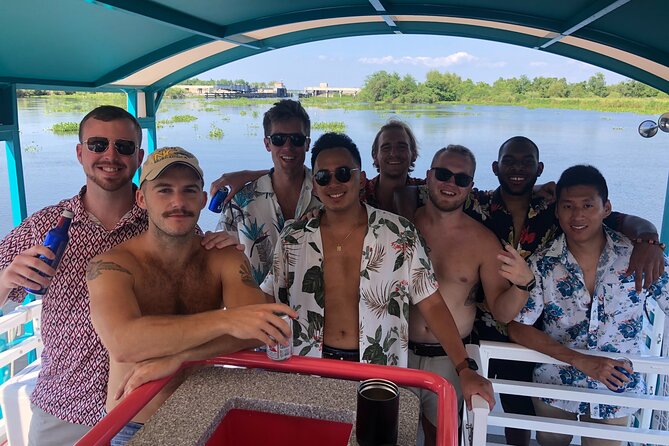 Freaky Tiki Boat Bayou Tour: Near New Orleans with Bathrooms - BYOB, bathrooms, and what to bring