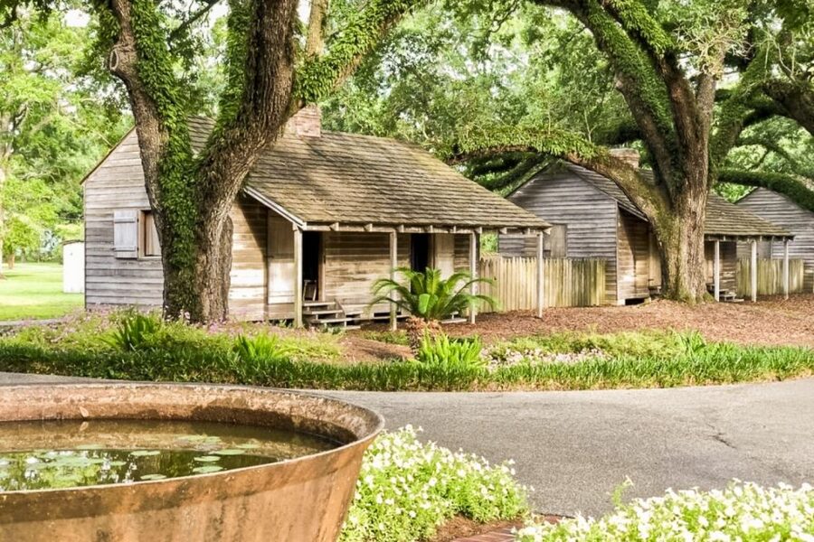 From New Orleans: Oak Alley Plantation Tour - Entering the Greek Revival Main House