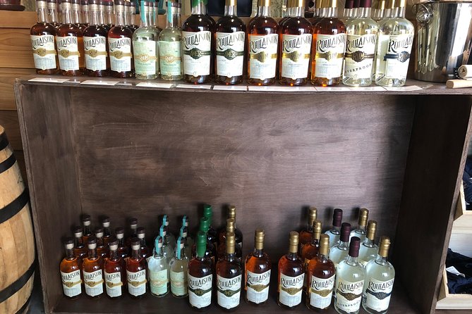 Guided Distillery Tour & Rum Tasting - The five-rum flight is the main event