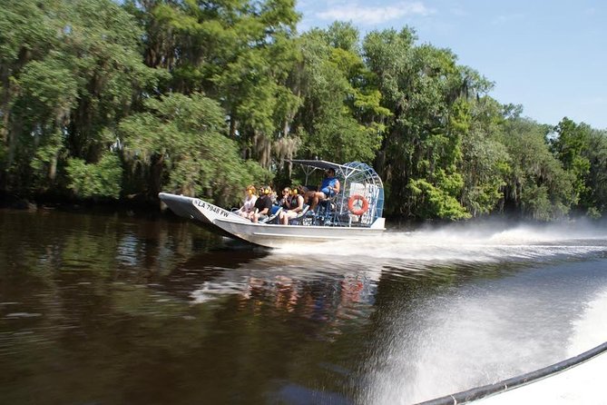 Large Airboat Swamp Tour with Transportation from New Orleans - From downtown New Orleans to the swamp
