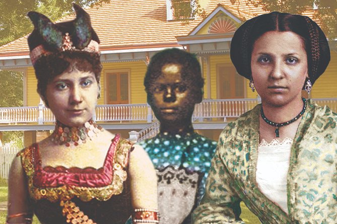 Laura Creole Plantation Guided Tour - The main house: architecture with people attached