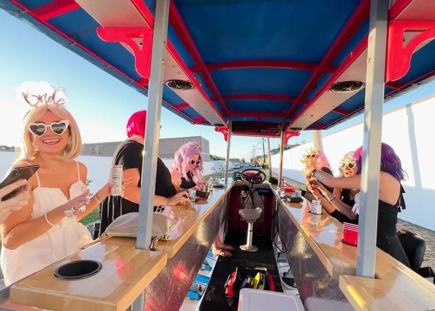 Mid-City Party Bike Bar Crawl - Key points to know before you pedal