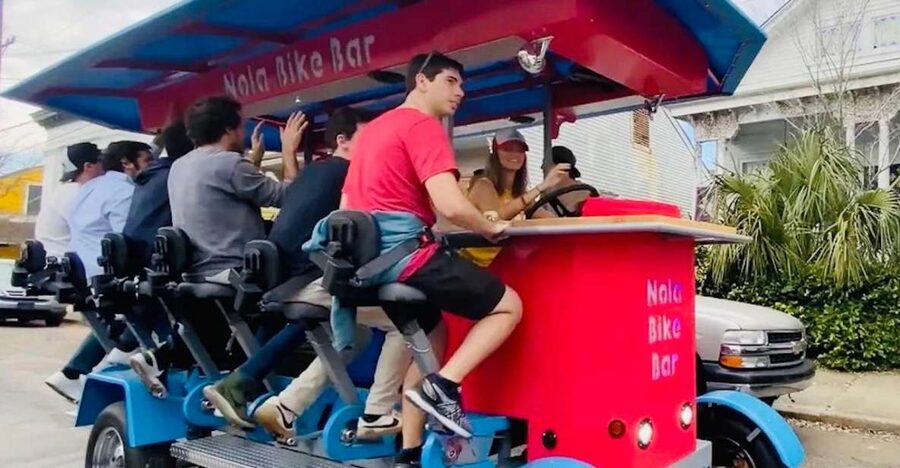 Mid-City Party Bike Bar Crawl - Weather can decide the whole evening