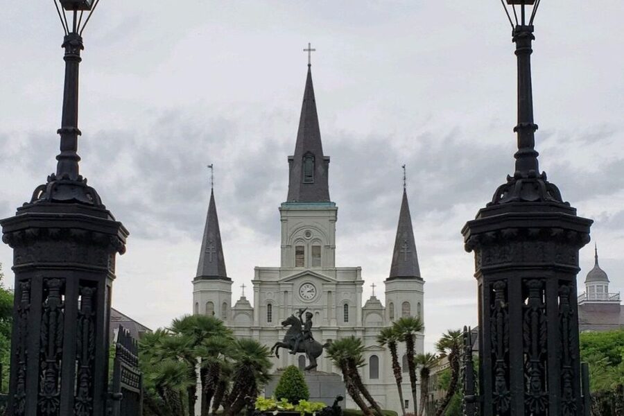 New Orleans: 2-Hour French Quarter History and Voodoo Tour - Jackson Square and the city’s grandest view
