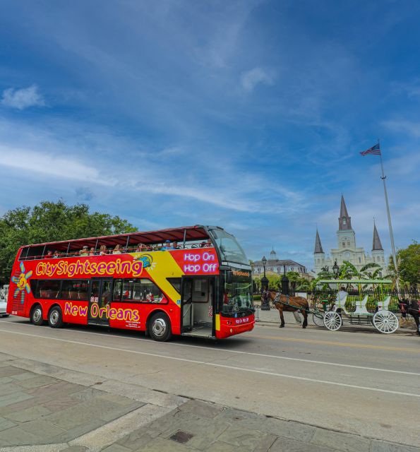 New Orleans: 2 or 3 Day Hop-On Hop-Off Bus with Walking Tour - Jackson Square, French Market, and the Marigny