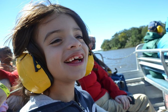 New Orleans Airboat Ride - Inside the cypress swamp near Jean Lafitte