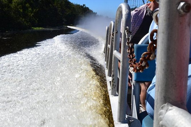 New Orleans Airboat Ride - The captains add the local flavor