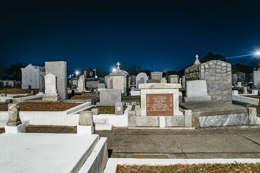 New Orleans: Cemetery Bus Tour At Dark with Exclusive Access - Remembering Hurricane Katrina