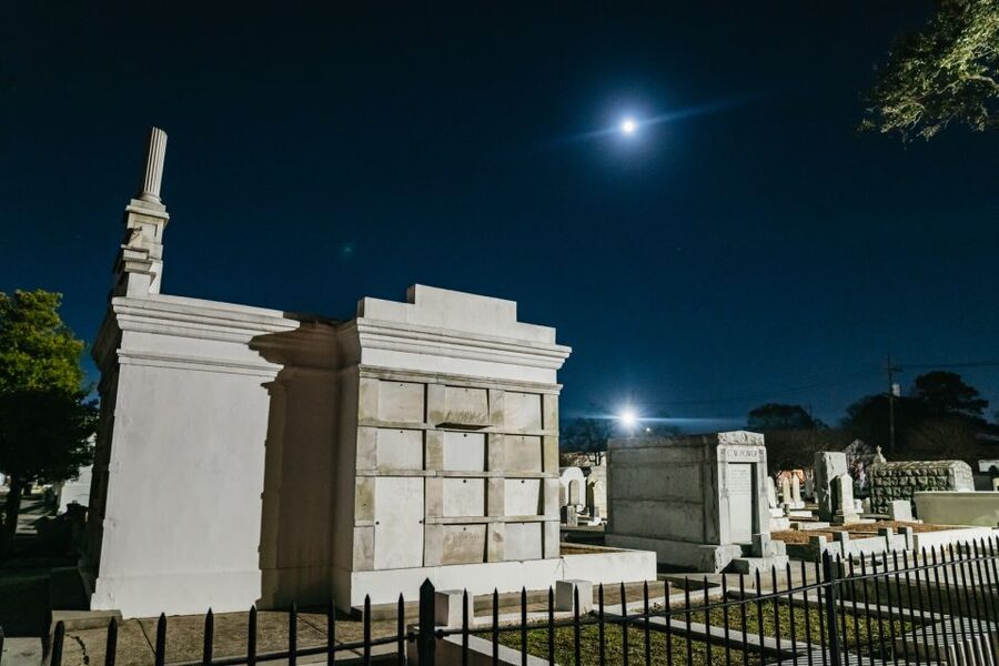 New Orleans: Cemetery Bus Tour At Dark with Exclusive Access - Using EMF readers without overclaiming