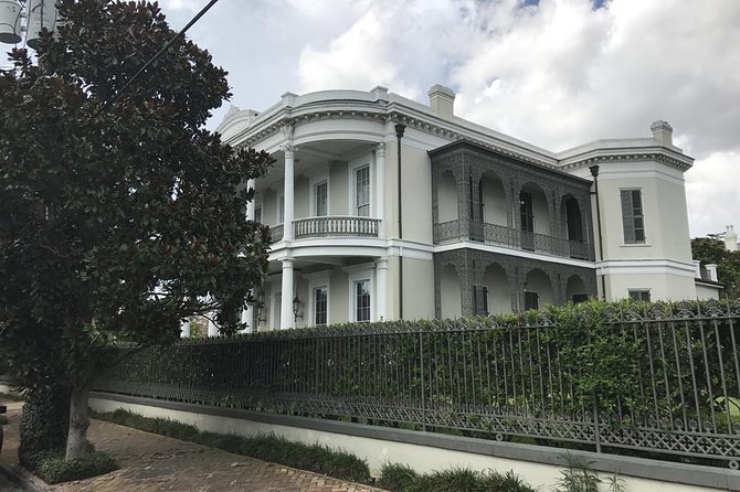 New Orleans City and Cemetery 2-Hour Bus Tour - Garden District mansions and oak-lined streets