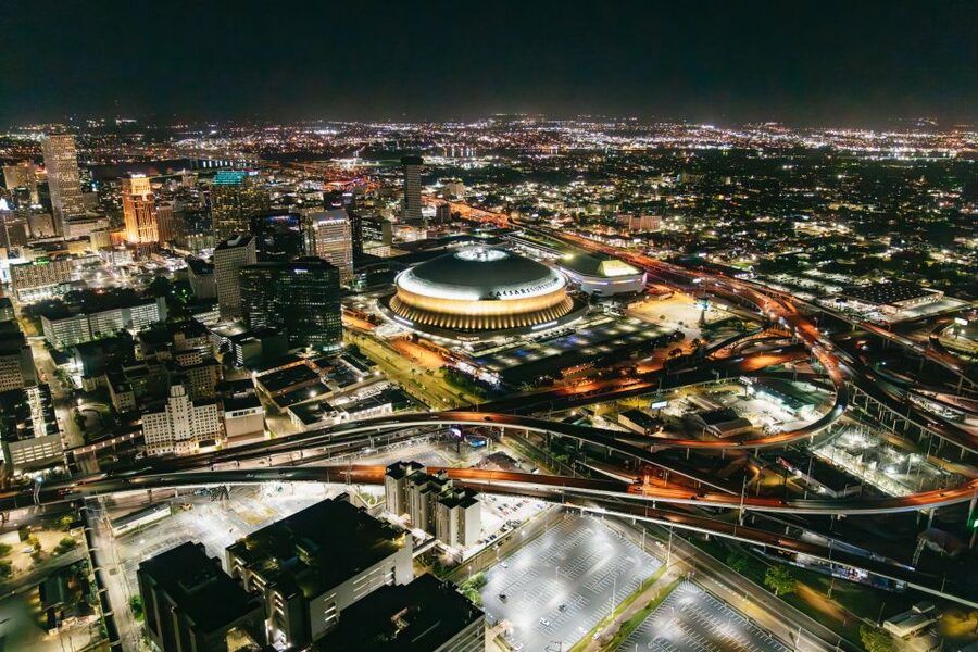 New Orleans: City Lights Helicopter Night Tour - Starting at Lakefront Airport and Messina’s terminal