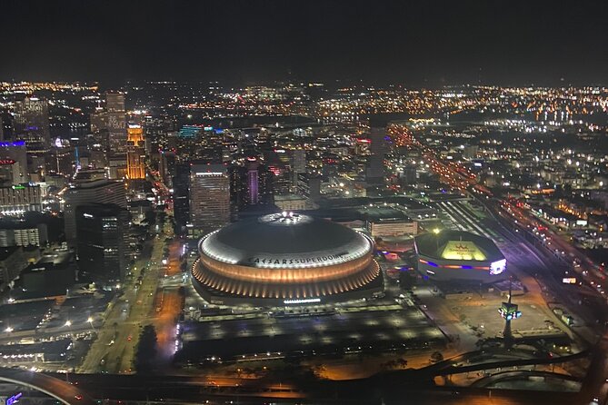 New Orleans City Lights Night Helicopter Tour - What the 10 to 20 minute flight includes
