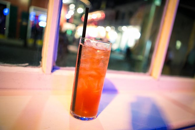New Orleans Cocktail History Walking Tour in the French Quarter - Patrick’s Bar Vin and the grapefruit Rum Punch