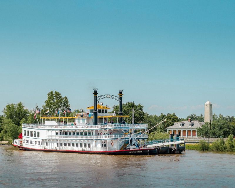 New Orleans: Creole Queen History Cruise with Optional Lunch - Key points to know before booking