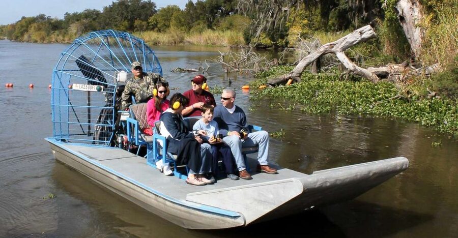 New Orleans: Destrehan Plantation & Airboat Combo Tour - Alligators, catfish, nutria, and the luck factor