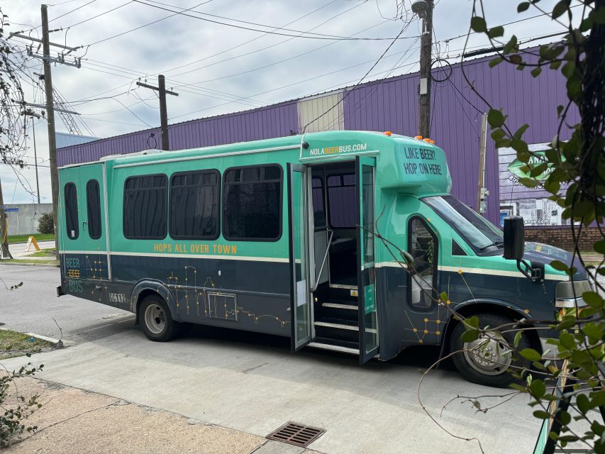 New Orleans: Easy Hop-On Hop-Off Craft Brewery Bus Tour - What is included, and what you still pay for