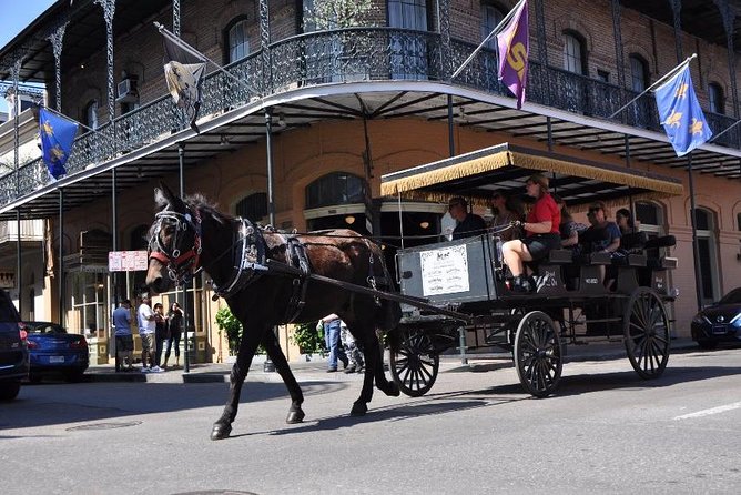 New Orleans French Quarter and More Carriage Ride - Stories of fire, flood, and changing architecture