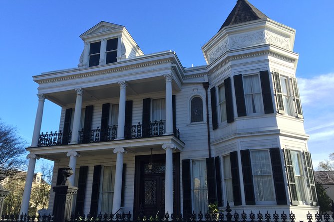 New Orleans Garden District Architecture Tour - Italianate details at the Morris-Israel and Carroll-Crawford houses