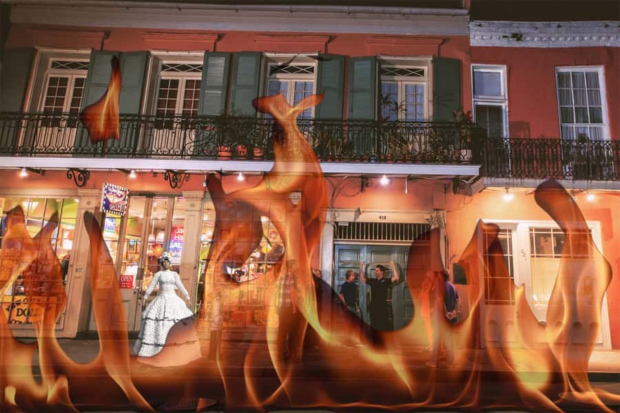 New Orleans: Ghosts & Spirits Interactive Walking Tour - Following the French Quarter’s haunted streets