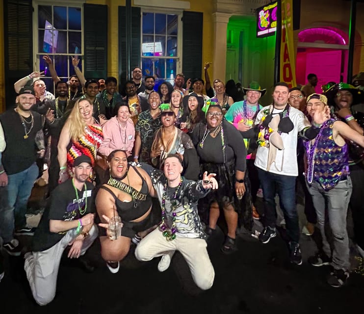 New Orleans: Guided Bourbon Street Bar Crawl with Shots - Key points to know before you book