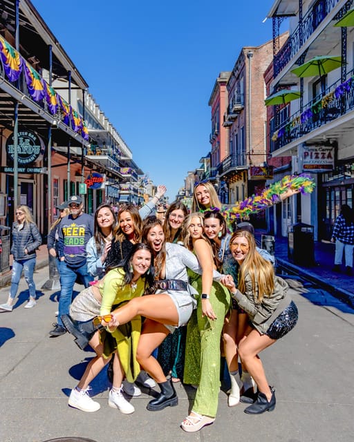New Orleans: Guided Bourbon Street Bar Crawl with Shots - Starting inside Coyote Ugly Saloon