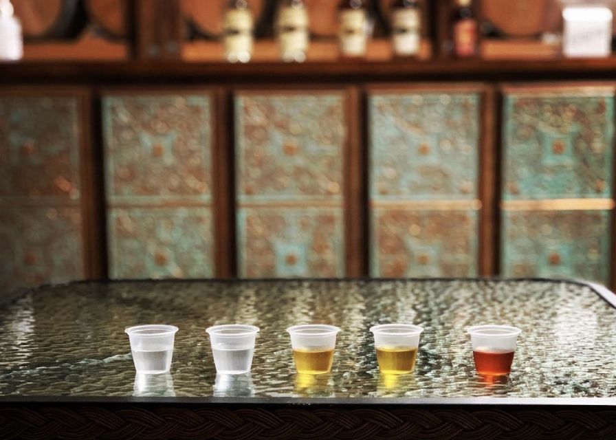New Orleans: Guided Rum Distillery Tour and Tasting - What the five tastings add