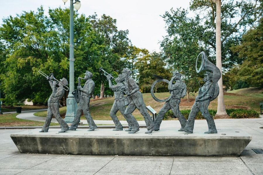 New Orleans: Jazz Roots Tour with Music, Culture & Drink - Starting under the arch at Louis Armstrong Park