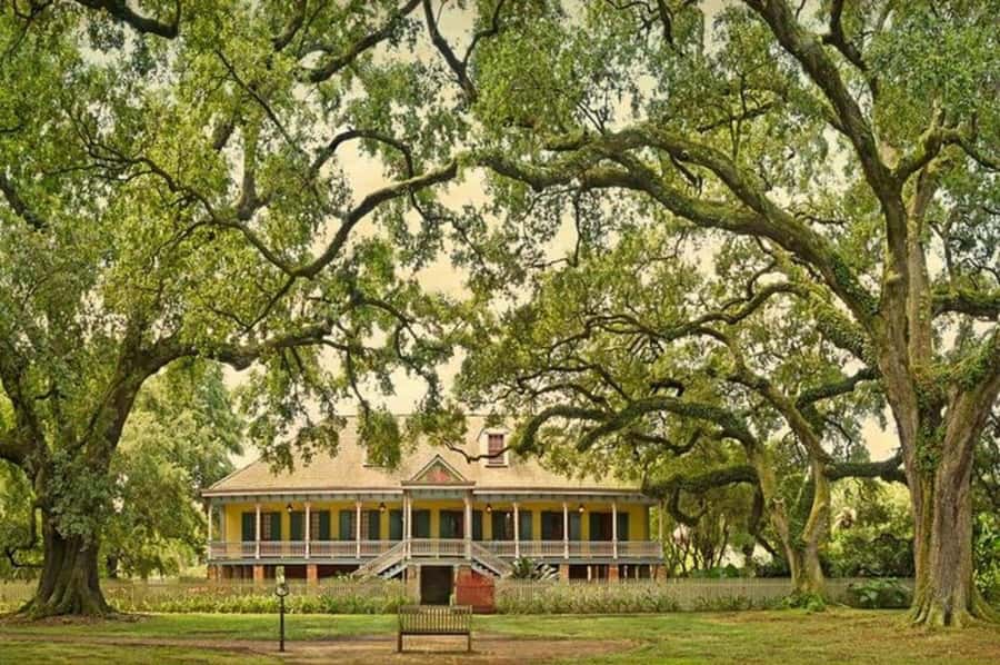 New Orleans: Laura Plantation Tour with Transportation - Entering the Laura Plantation house