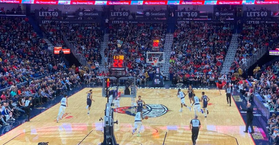 New Orleans: New Orleans Pelicans Basketball Game Ticket - What your 150 minutes look like