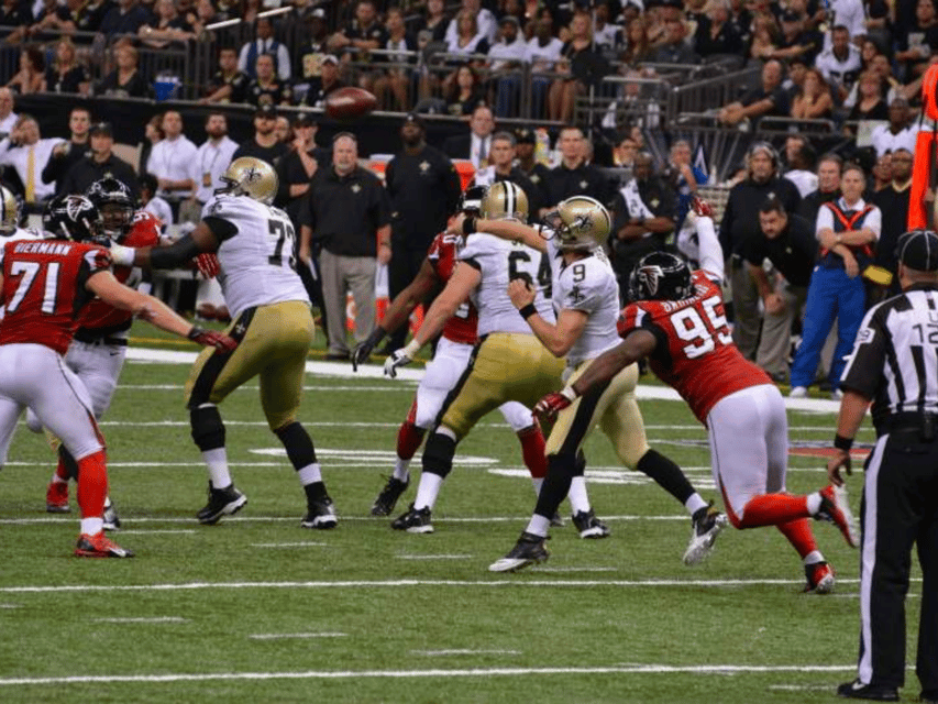 New Orleans: New Orleans Saints Football Game Ticket - Eating and Drinking Inside the Stadium