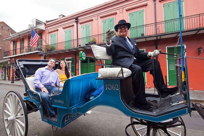 New Orleans Private Carriage Tour of the French Quarter - Jackson Square, the cathedral, and the heart of the Quarter