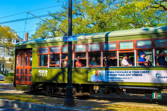 New Orleans Small-Group City Tour by Van - Garden District homes and the shape of old New Orleans