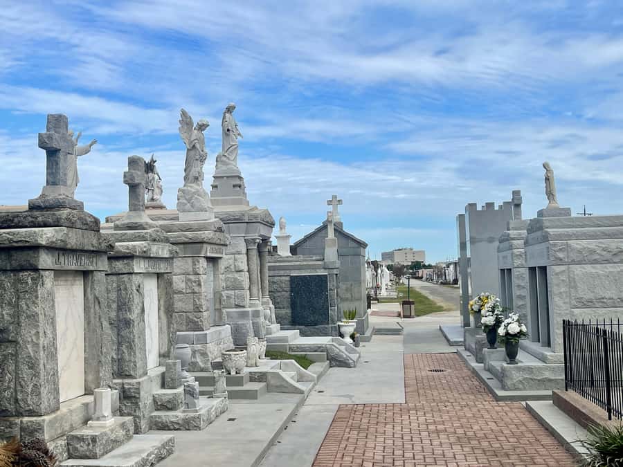 New Orleans: St. Louis Cemetery #3 Guided Walking Tour - Wall vaults, columbariums, and family tombs