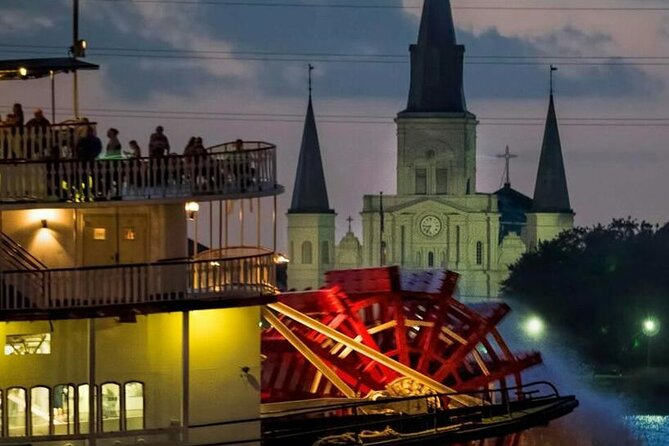 New Orleans Steamboat Natchez Jazz Cruise with Dinner Option - A paddlewheel boat with a bit of theater