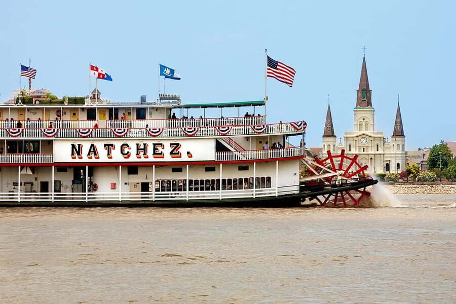 New Orleans: Sunday Steamboat Jazz Cruise + Optional Brunch - Live jazz with the Steamboat Stompers