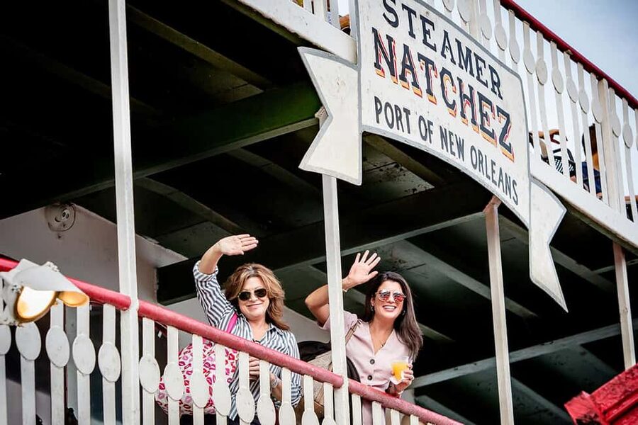 New Orleans: Sunday Steamboat Jazz Cruise + Optional Brunch - The two-hour route and river views