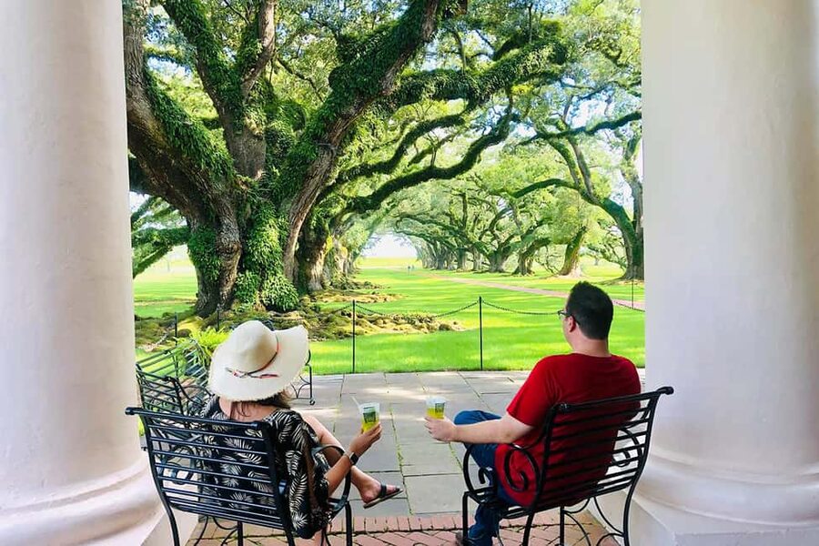 New Orleans: Swamp Boat Ride & Oak Alley Plantation Tour - Walking beneath Oak Alley’s 28 ancient trees