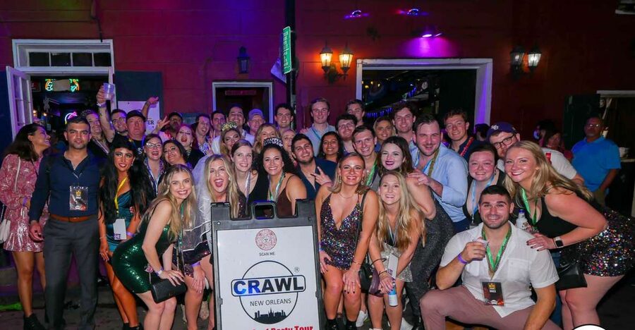 New Orleans: VIP Bar and Club Crawl Tour with Free Shots - Flip cup gives the night an instant start