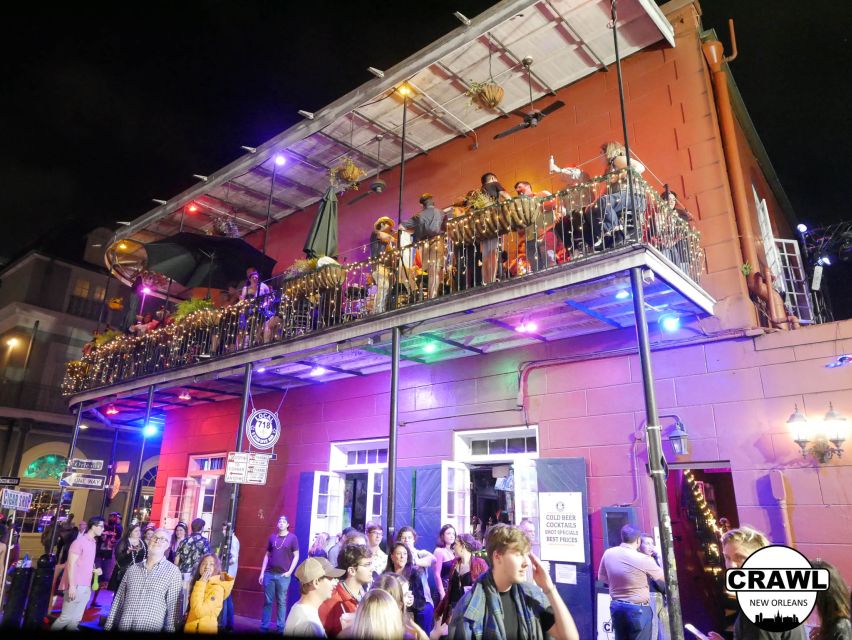 New Orleans: VIP Bar and Club Crawl Tour with Free Shots - Who will get the most from this party crawl