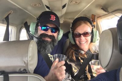 New Orleans VIP Sightseeing Flight with Champagne & Chocolates or Wine & Cheese