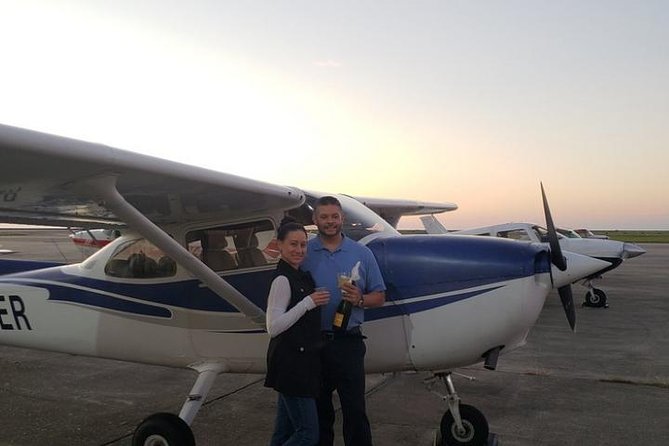 New Orleans VIP Sightseeing Flight with Champagne & Chocolates or Wine & Cheese - Champagne and chocolate, or wine and cheese