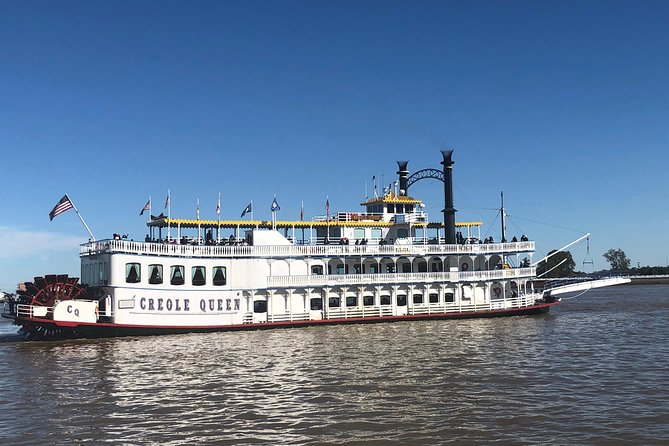 Paddlewheeler Creole Queen Historic Mississippi River Cruise - Lunch, snacks, and the cash bar