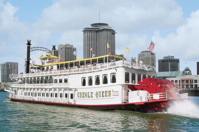 Paddlewheeler Creole Queen Historic Mississippi River Cruise - What you see from the Creole Queen