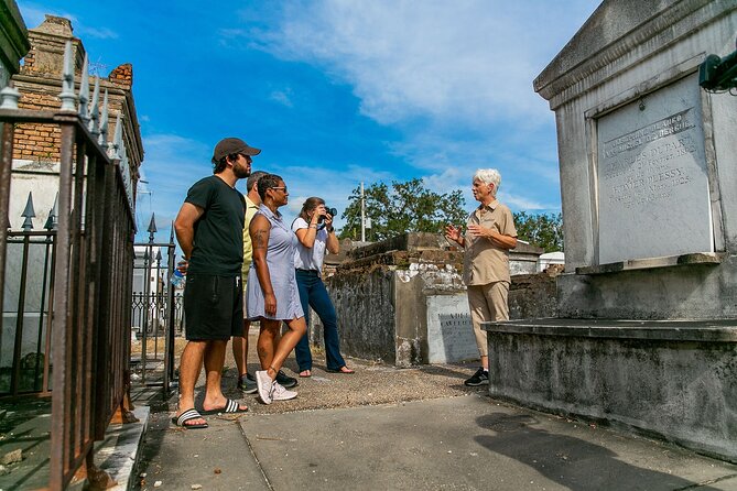 St. Louis Cemetery No. 1 Official Walking Tour - Key points to know before you book