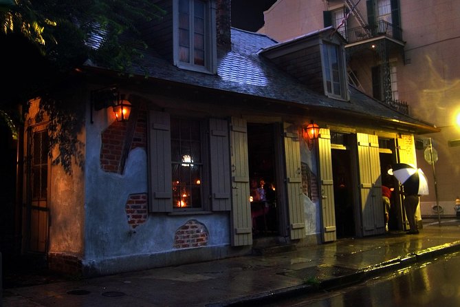 The French Quarter Haunted Tour - Lafitte’s Blacksmith Shop connects history and pirate lore